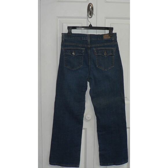 Levi's Women's Perfectly Slimming Boot Cut 512 Blue Jeans Size 10 - Picture 3 of 4